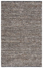 Safavieh Natura 4'-0" x 6'-0" Rug in Black / Ivory