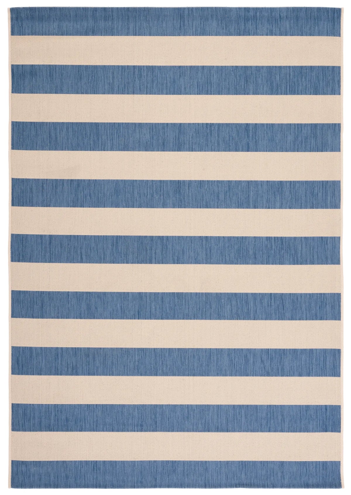 Safavieh Courtyard 4'-0" x 5'-7" Rug in Beige / Blue
