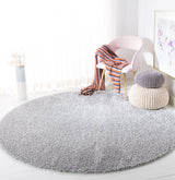 Safavieh August Shag 900 10'-0" x 10'-0" Rug in Silver