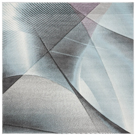 Safavieh Hollywood 6'-7" x 6'-7" Rug in Grey / Light Blue