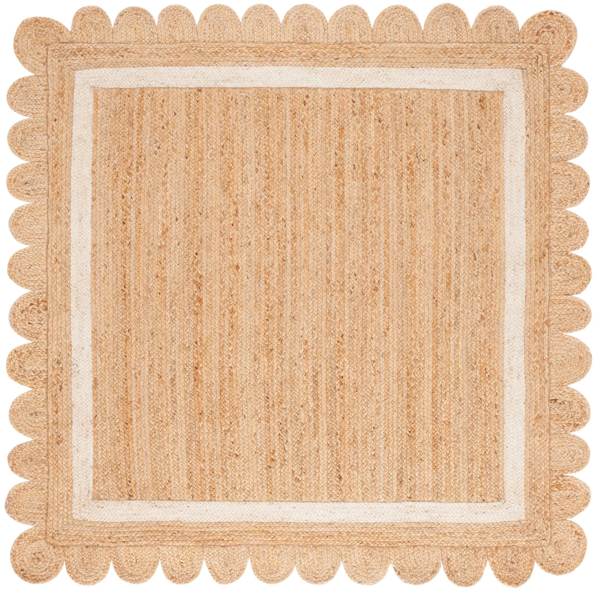 Safavieh Natural Fiber 5'-0" x 5'-0" Rug in Natural / Ivory