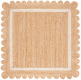 Safavieh Natural Fiber 5'-0" x 5'-0" Rug in Natural / Ivory