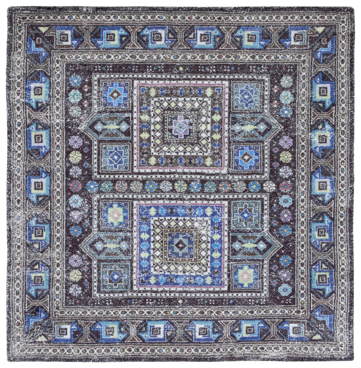 Safavieh Classic Vintage 6'-0" x 6'-0" Rug in Sage / Blue