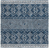 Safavieh Metro 6'-0" x 6'-0" Rug in Navy / Ivory