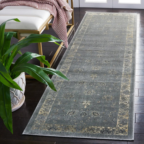 Safavieh Vintage 2'-2" x 10'-0" Rug in Grey / Multi
