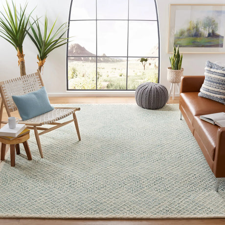 Safavieh Capri 10'-0" x 14'-0" Rug in Blue / Ivory