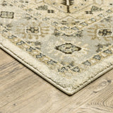Oriental Weavers Sphinx Florence 4332X Beige/ Grey Rugs - corner detail