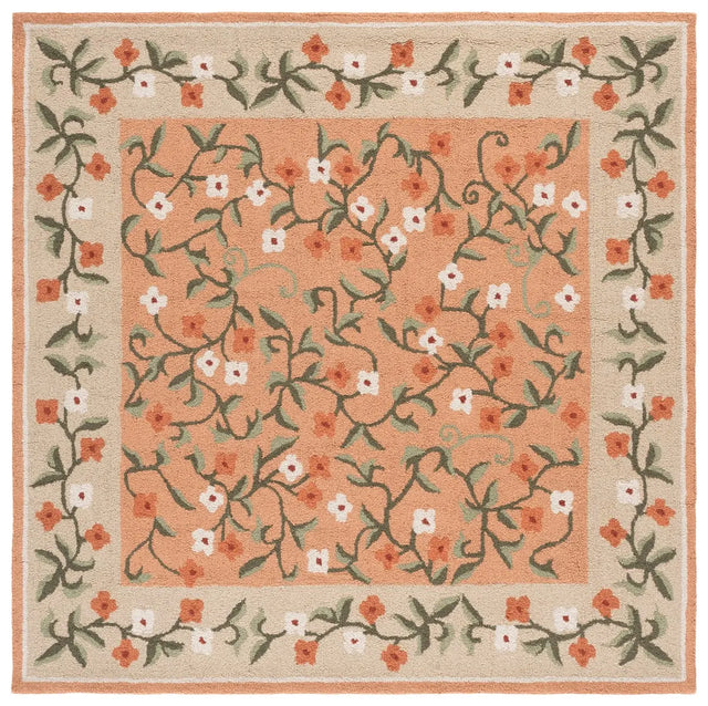 Safavieh Martha Stewart 6'-0" x 6'-0" Rug in Rust / Grey