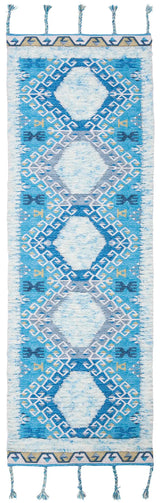 Safavieh Saffron 2'-3" x 8'-0" Rug in Turquoise / Blue