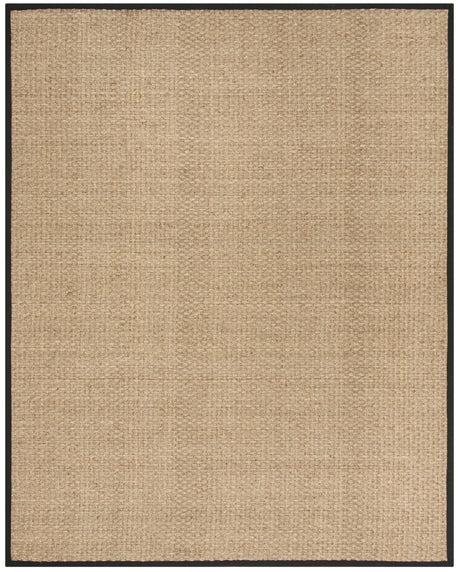 Safavieh Natural Fiber 10'-0" x 14'-0" Rug in Natural / Black