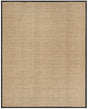 Safavieh Natural Fiber 10'-0" x 14'-0" Rug in Natural / Black