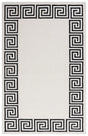 Safavieh Metro 4'-0" x 6'-0" Rug in Ivory / Black