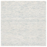 Safavieh Ebony 6'-0" x 6'-0" Rug in Ivory / Light Blue