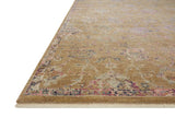 Loloi Giada Gia-05 Gold/Multi Rugs - rug corner