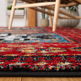Safavieh Vintage Hamadan 4'-0" x 6'-0" Rug in Red / Light Blue