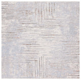 Safavieh Marmara 6'-7" x 6'-7" Rug in Beige / Blue Rust