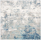 Safavieh Brentwood 6'-7" x 6'-7" Rug in Light Grey / Blue