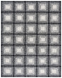 Safavieh Metro 8'-0" x 10'-0" Rug in Charcoal / Ivory