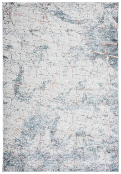 Safavieh Vogue 4'-0" x 6'-0" Rug in Grey / Blue Rust