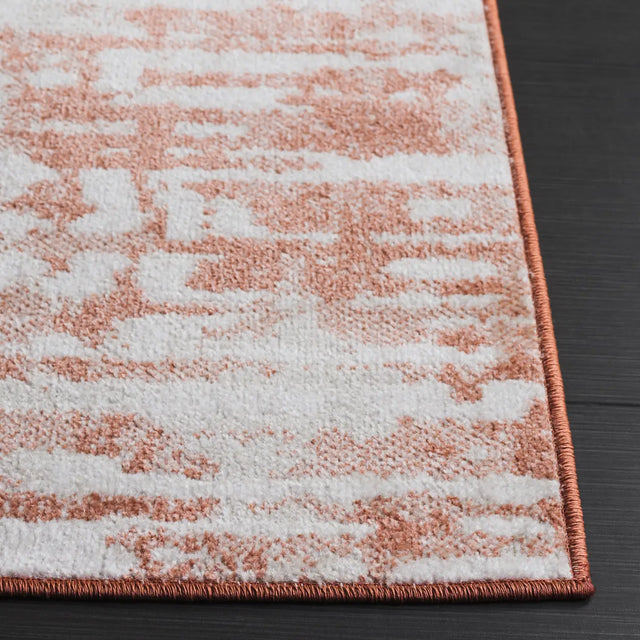 Safavieh Bayside 4'-0" x 6'-0" Rug in Ivory / Orange Beige