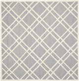Safavieh Cambridge 6'-0" x 6'-0" Rug in Silver / Ivory