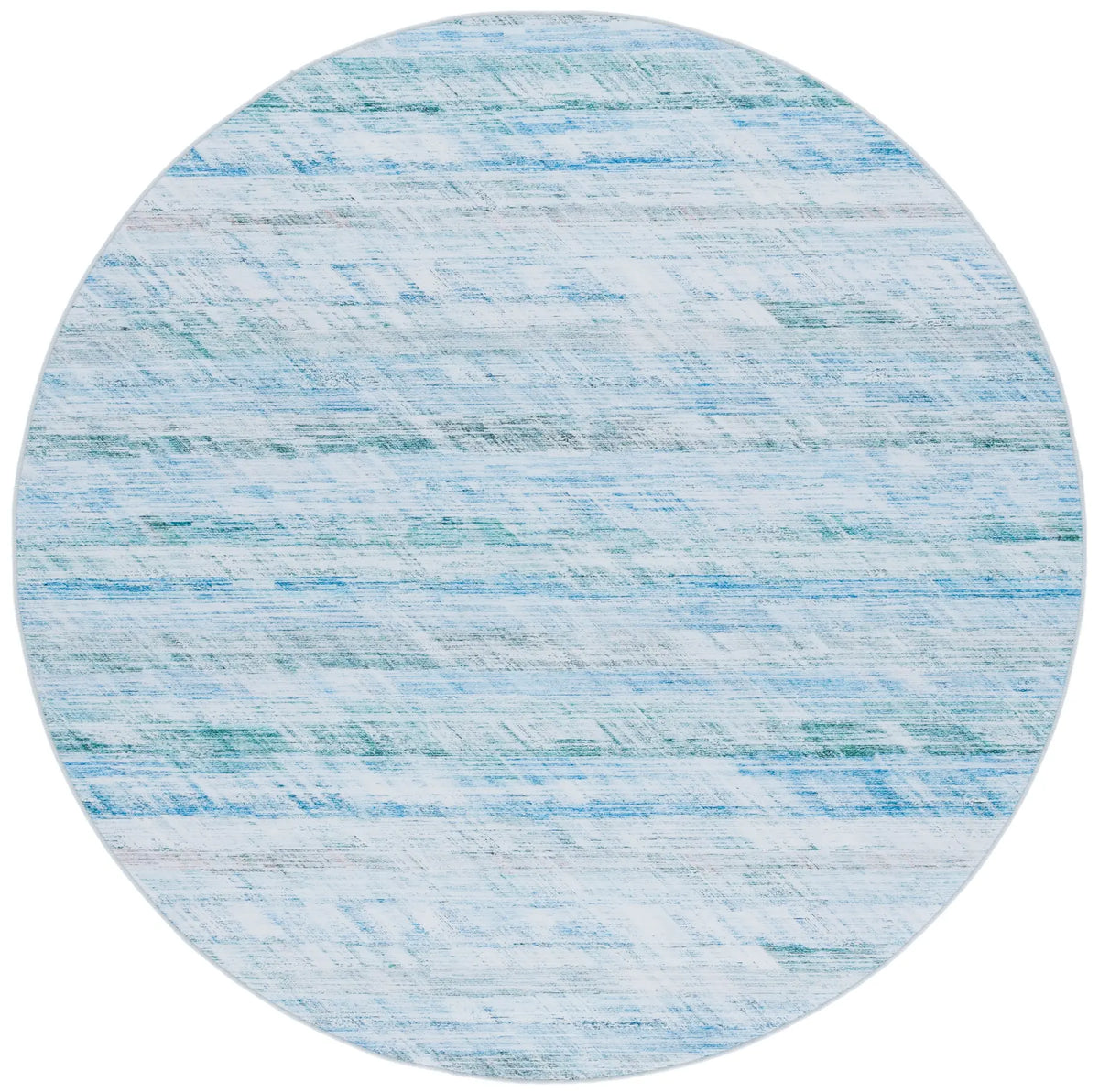 Safavieh Tacoma 6'-0" x 6'-0" Rug in Grey / Aqua