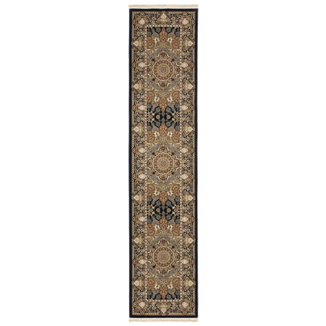 Oriental Weavers Sphinx Masterpiece 1802B Navy/ Multi Rugs - runner
