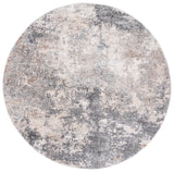 Safavieh Aston 5'-3" x 5'-3" Rug in Light Grey / Grey