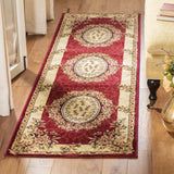 Safavieh Lyndhurst 2'-3" x 14'-0" Rug in Red / Ivory