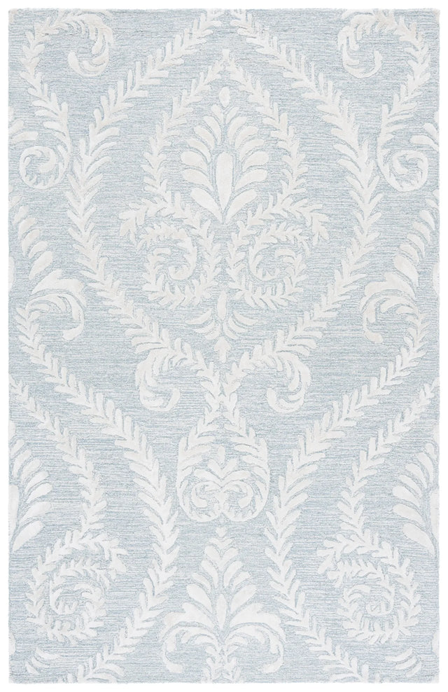 Safavieh Glamour 4'-0" x 6'-0" Rug in Blue / Ivory
