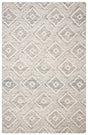 Safavieh Abstract 4'-0" x 6'-0" Rug in Ivory / Denim