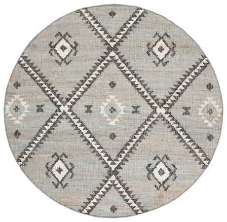 Safavieh Kilim 7'-0" x 7'-0" Rug in Blue / Black