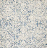 Safavieh Blossom 6'-0" x 6'-0" Rug in Blue / Ivory