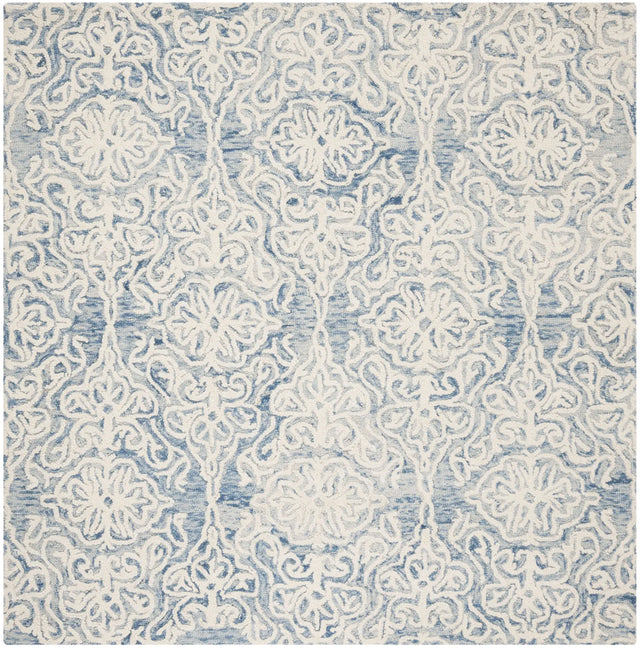 Safavieh Blossom 6'-0" x 6'-0" Rug in Blue / Ivory