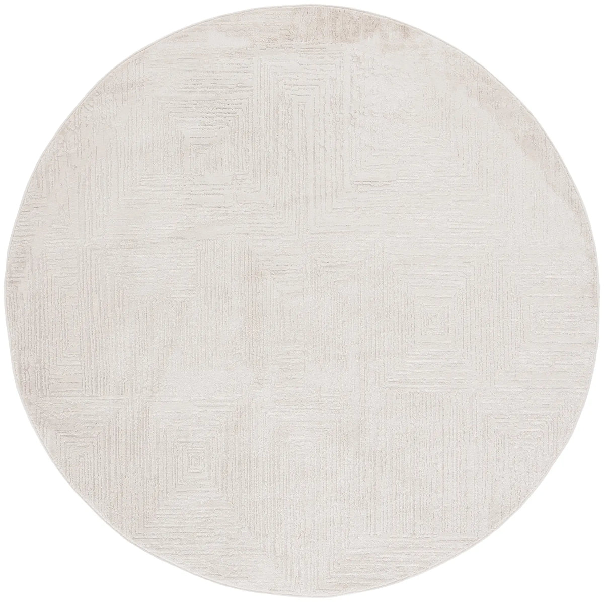 Safavieh Whisper 6'-7" x 6'-7" Rug in Beige