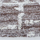 Safavieh Soho 6'-0" x 6'-0" Rug in Brown / Ivory