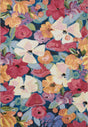 Loloi Botanical Bot-02 Navy/Multi Rug - main flat