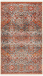 Safavieh Vintage Persian 3'-0" x 5'-0" Rug in Aqua / Orange