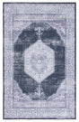 Safavieh Tucson 4'-0" x 6'-0" Rug in Black / Beige