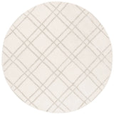 Safavieh Himalaya 6'-0" x 6'-0" Rug in Ivory / Silver