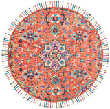 Safavieh Aspen 5'-0" x 5'-0" Rug in Red / Gold