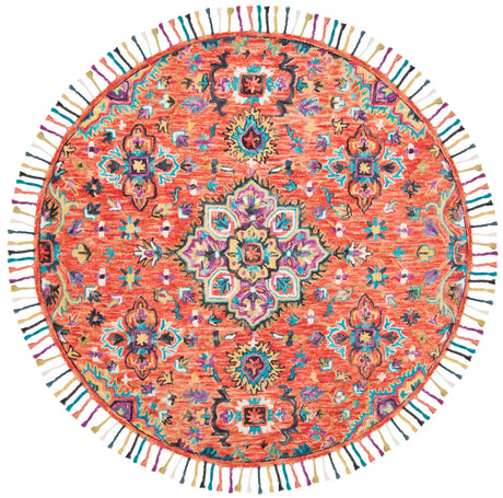 Safavieh Aspen 5'-0" x 5'-0" Rug in Red / Gold