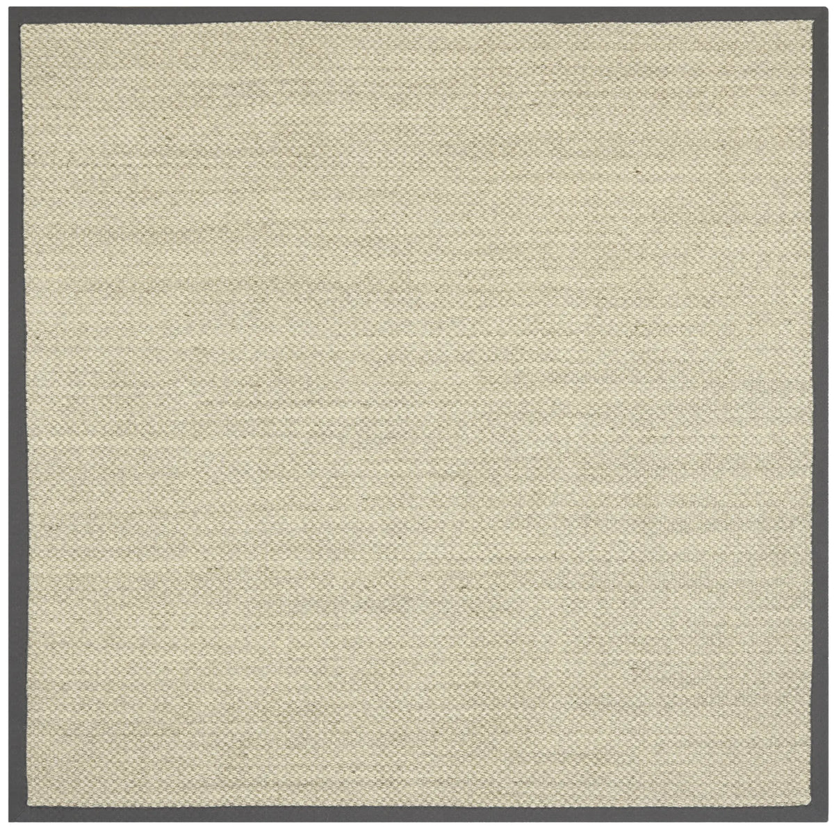 Safavieh Natural Fiber 6'-0" x 6'-0" Rug in Marble / Grey
