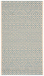 Safavieh Courtyard 2'-0" x 3'-7" Rug in Beige / Aqua