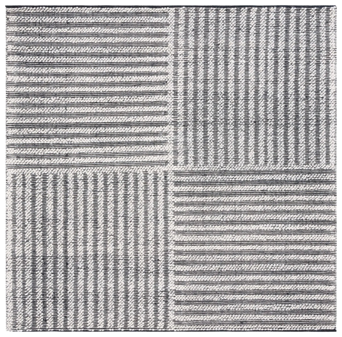 Safavieh Natura 6'-0" x 6'-0" Rug in Ivory / Black