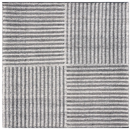 Safavieh Natura 6'-0" x 6'-0" Rug in Ivory / Black