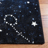 Safavieh Carousel Kids 100 4'-0" x 6'-0" Rug in Dark Blue / Light Blue