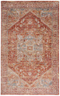 Safavieh Valencia 4'-0" x 6'-2" Rug in Rust / Beige Blue