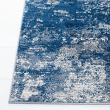 Safavieh Brentwood 4'-0" x 6'-0" Rug in Grey / Navy