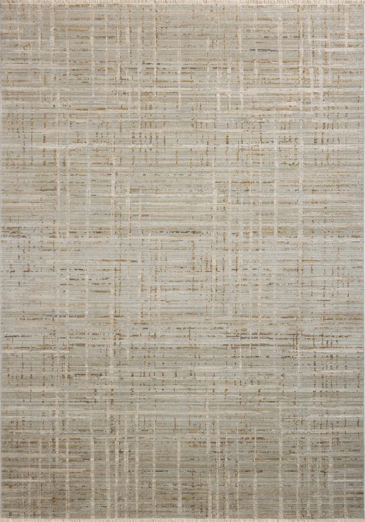 Loloi Wade Wae-03 Mist/Gold Rug - main flat